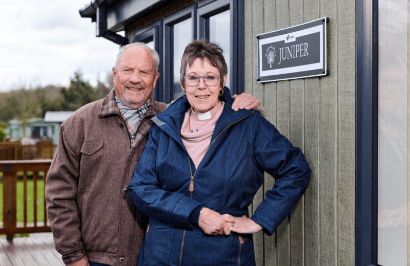 ‘Join the Club’ – Reverend Alison Wallbank and her husband Michael