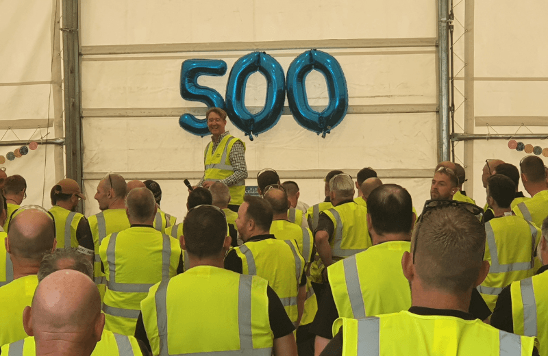 Willerby Bespoke celebrates production of 500th home