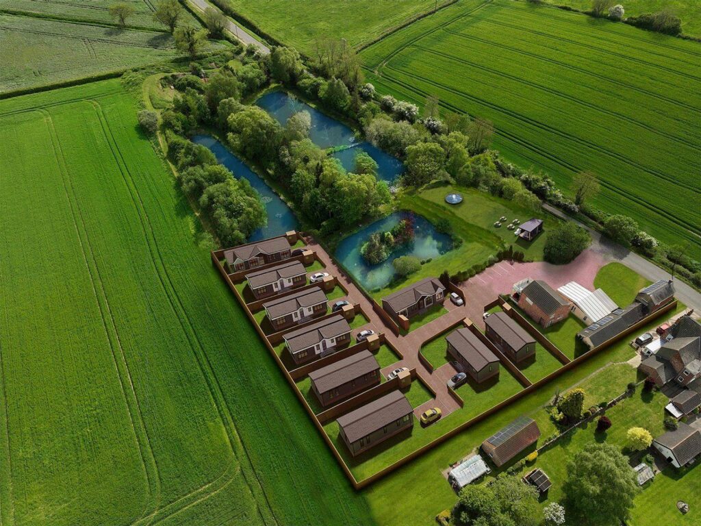 Luxury living at Blyton Ponds