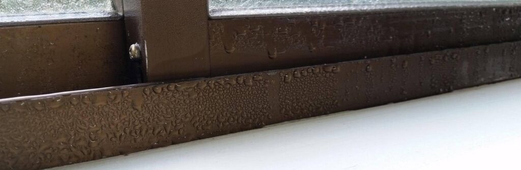 What causes condensation in static caravans, and how to control it