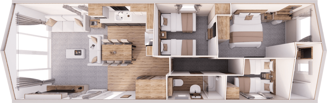 43 x 14 floorplan