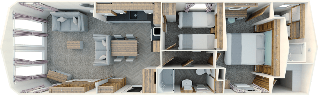 40 x 13 floorplan