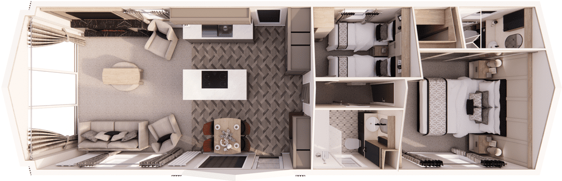 43 x 14 floorplan