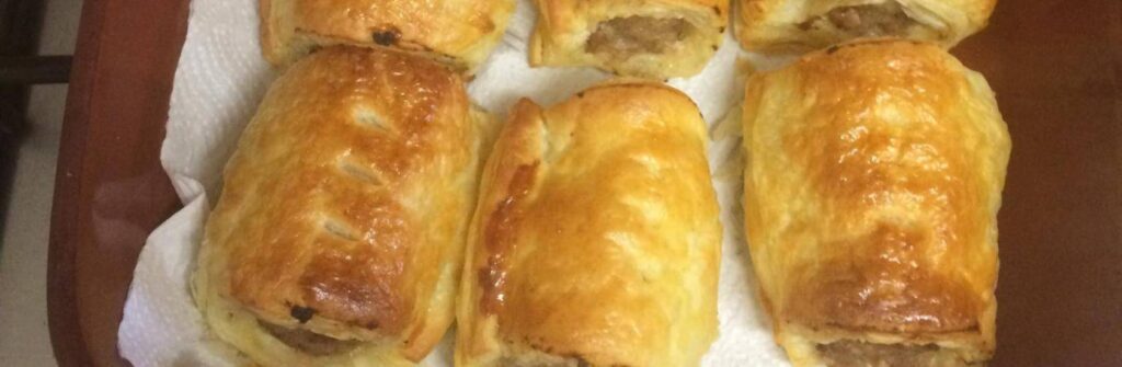 Will’s Goats Cheese Sausage Rolls