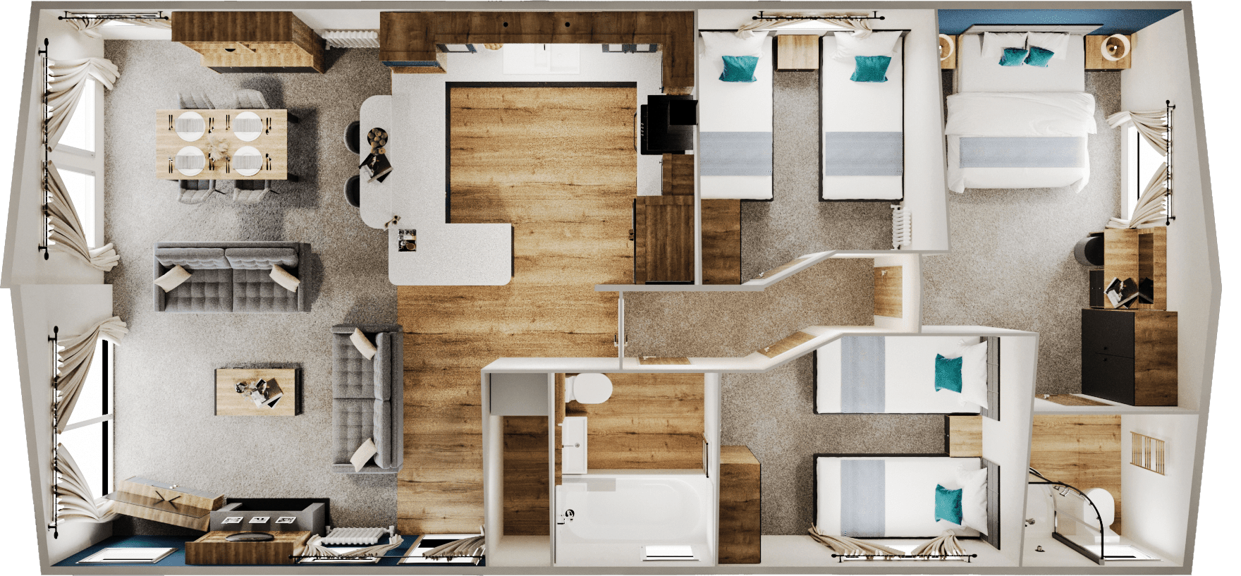 40 x 20 floorplan