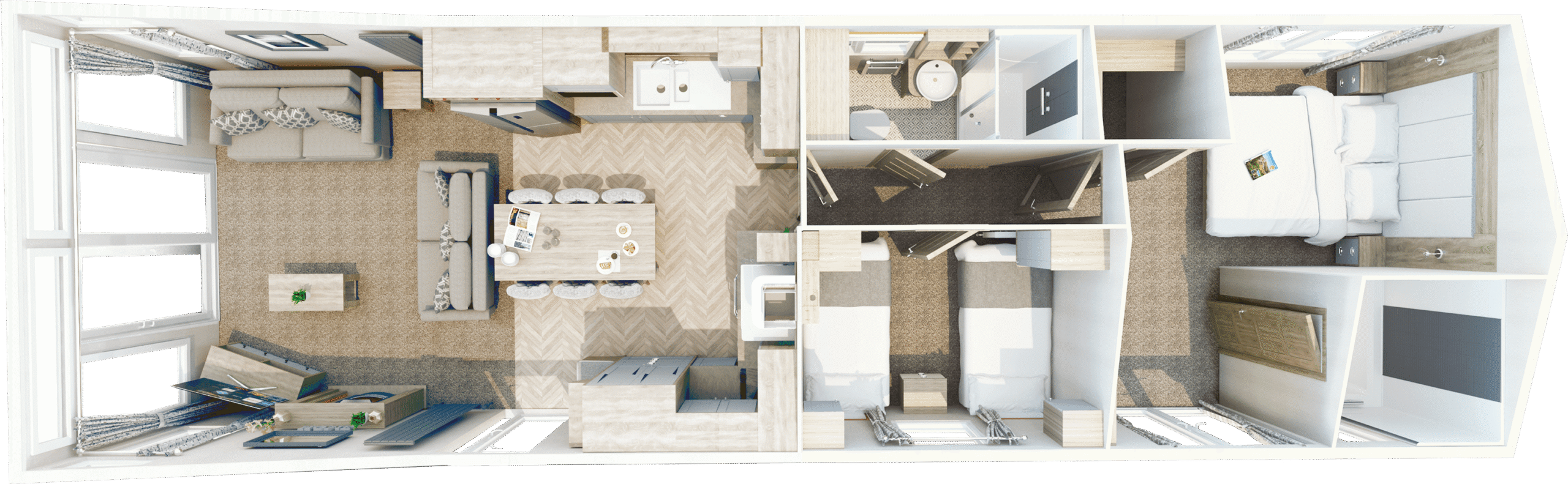 43 x 13 floorplan