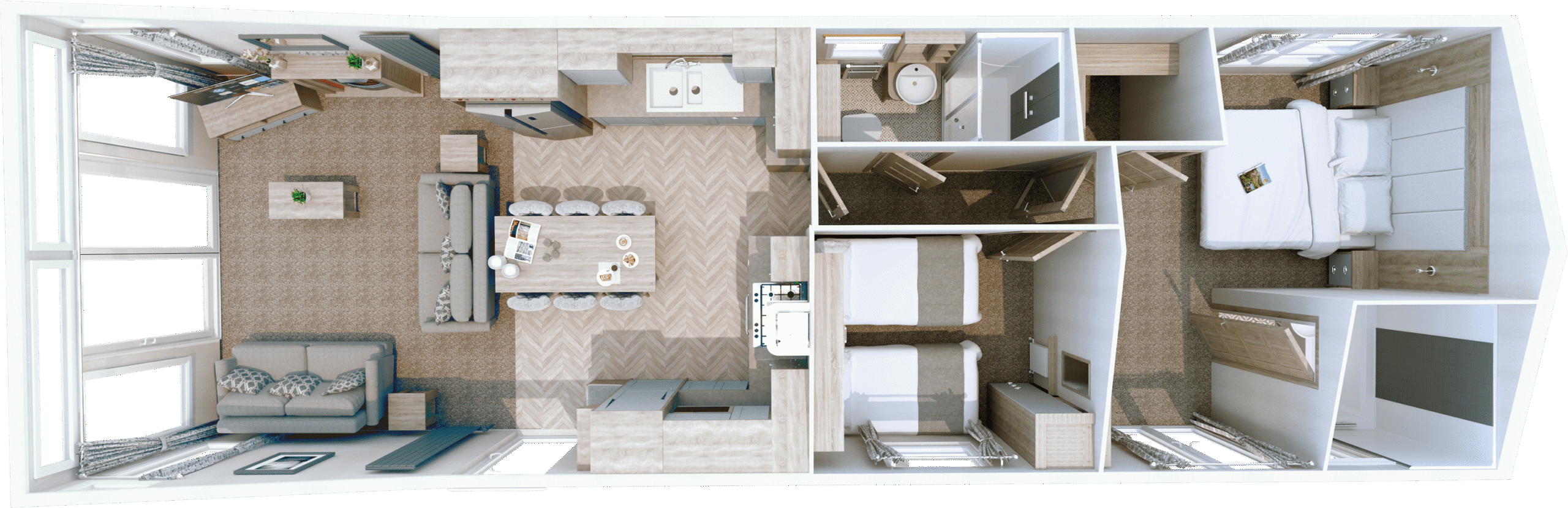 43 x 13 floorplan
