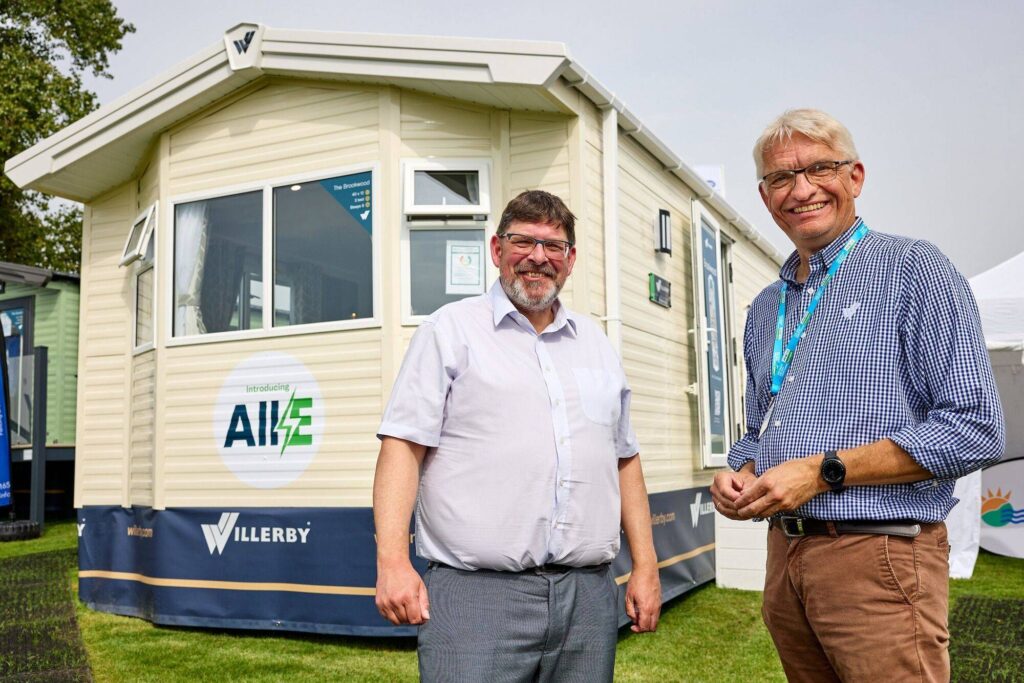 Manufacturer Willerby and technology pioneer Sunamp team up to lead holiday homes industry to green future