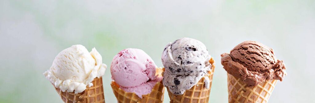 Our favourite ice cream flavours